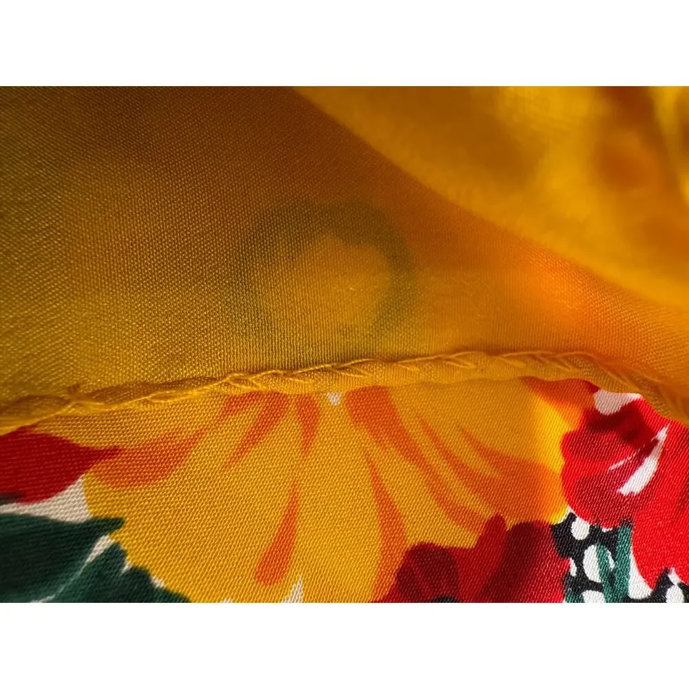 Vintage Mondi Silk Scarf Hand Made in Italy 34